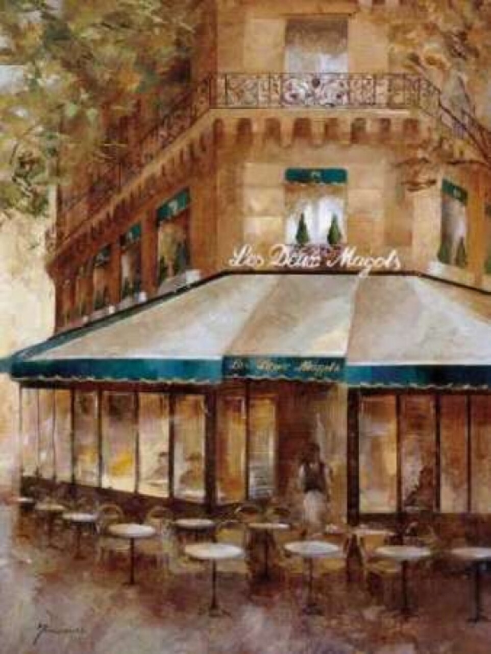 Cafe de Paris I Poster Print by Noemi Martin - Item # VARPDXMNP208